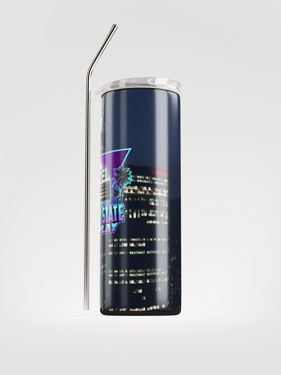 Panoramic Haggard State Weazel News Stainless Steel Tumbler product image (1)