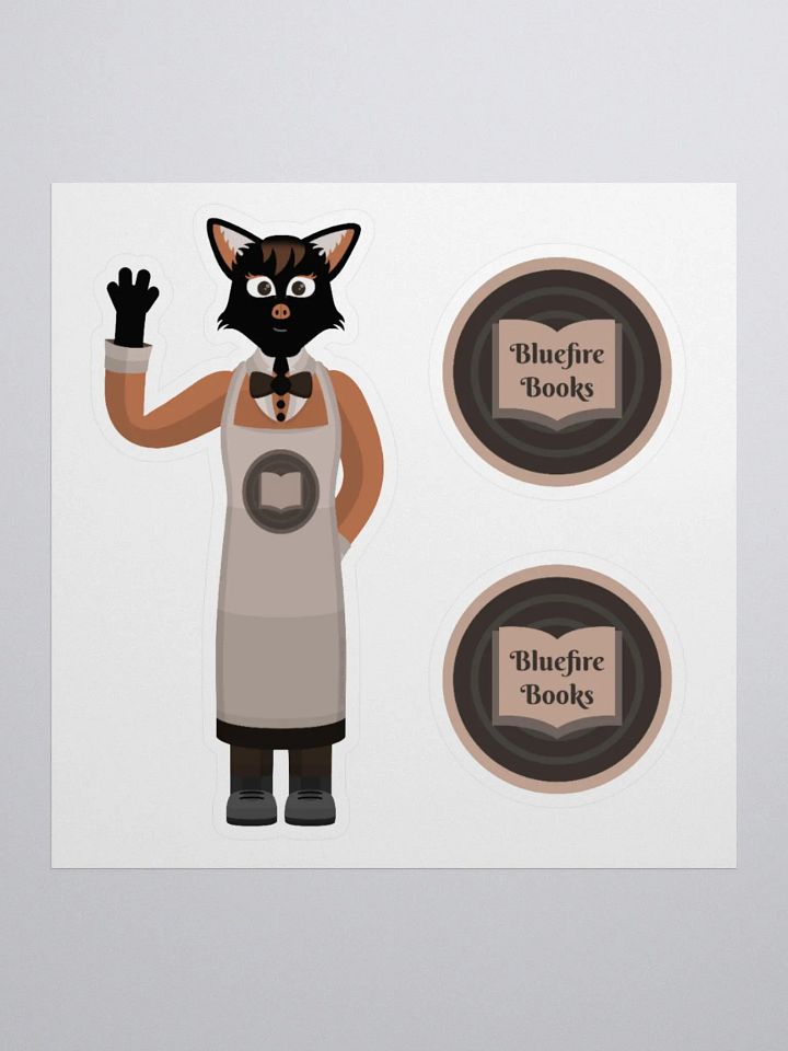 Bluefire Books (Sticker Set 1) product image (1)
