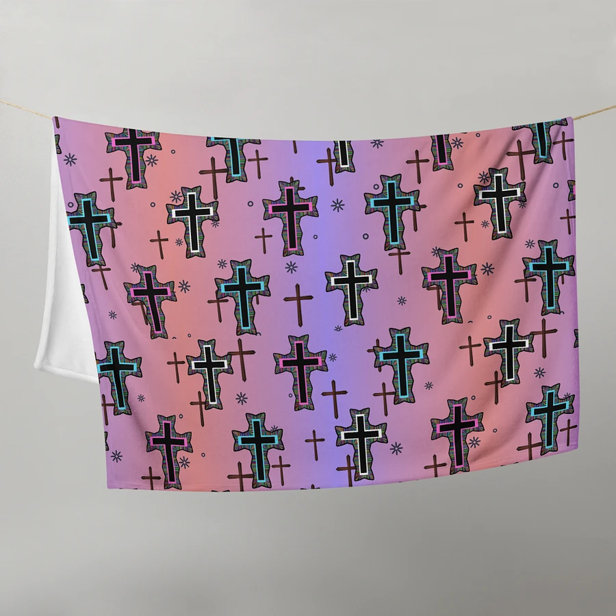 Multicolored Cross Blanket product image (11)