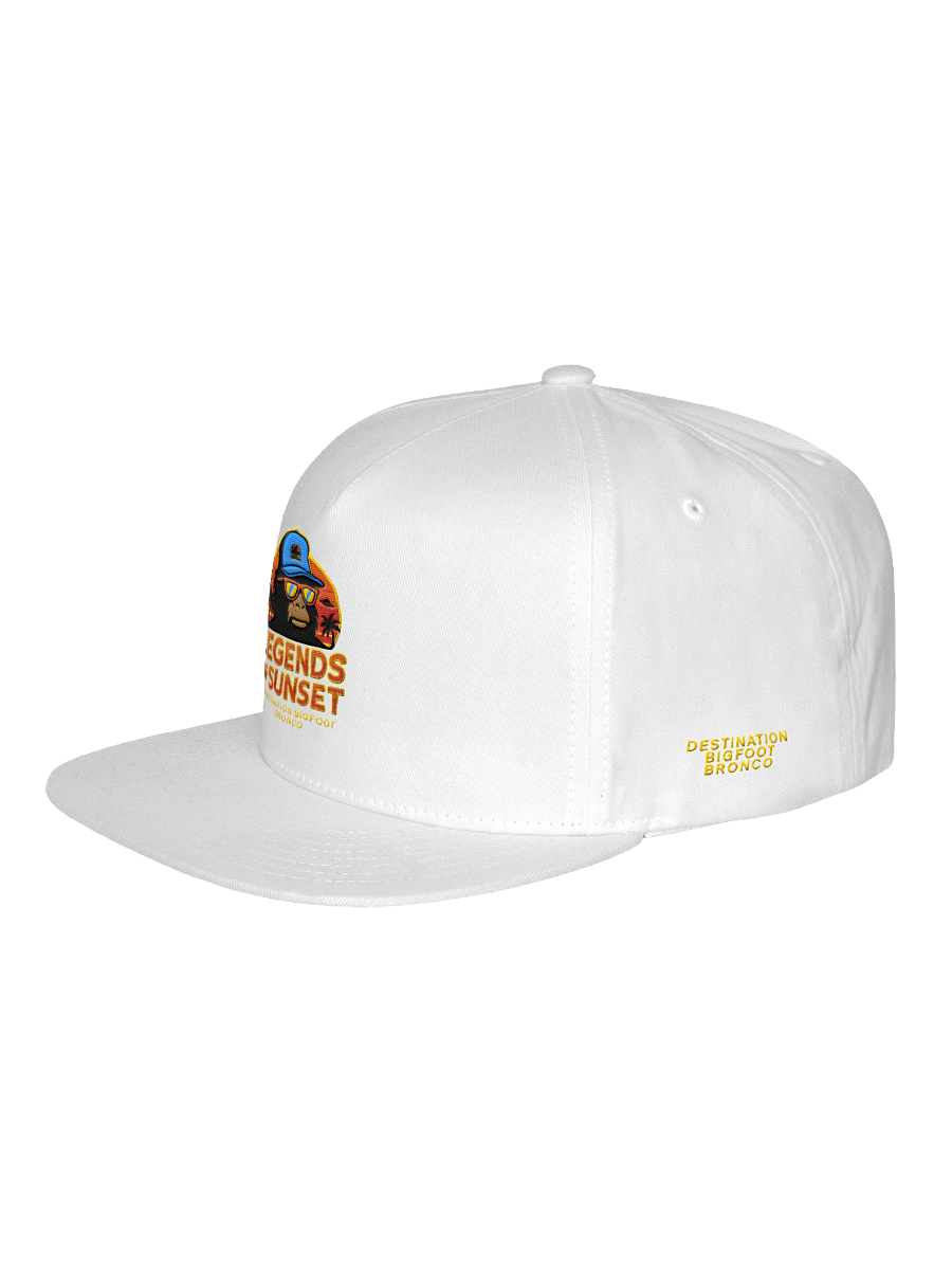 Legends Of Sunset Destination Bigfoot Bronco Bigfoot Logo Snapback 100% Cotton Twill (Multiple Colors Available) product image (13)