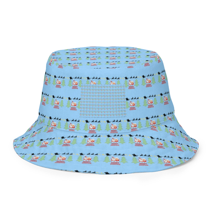 MERRY CHRISTMAS SANTA RIDES BABY BLUE product image (2)