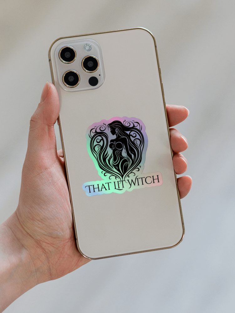 That Lit Witch Holographic Stickers product image (6)