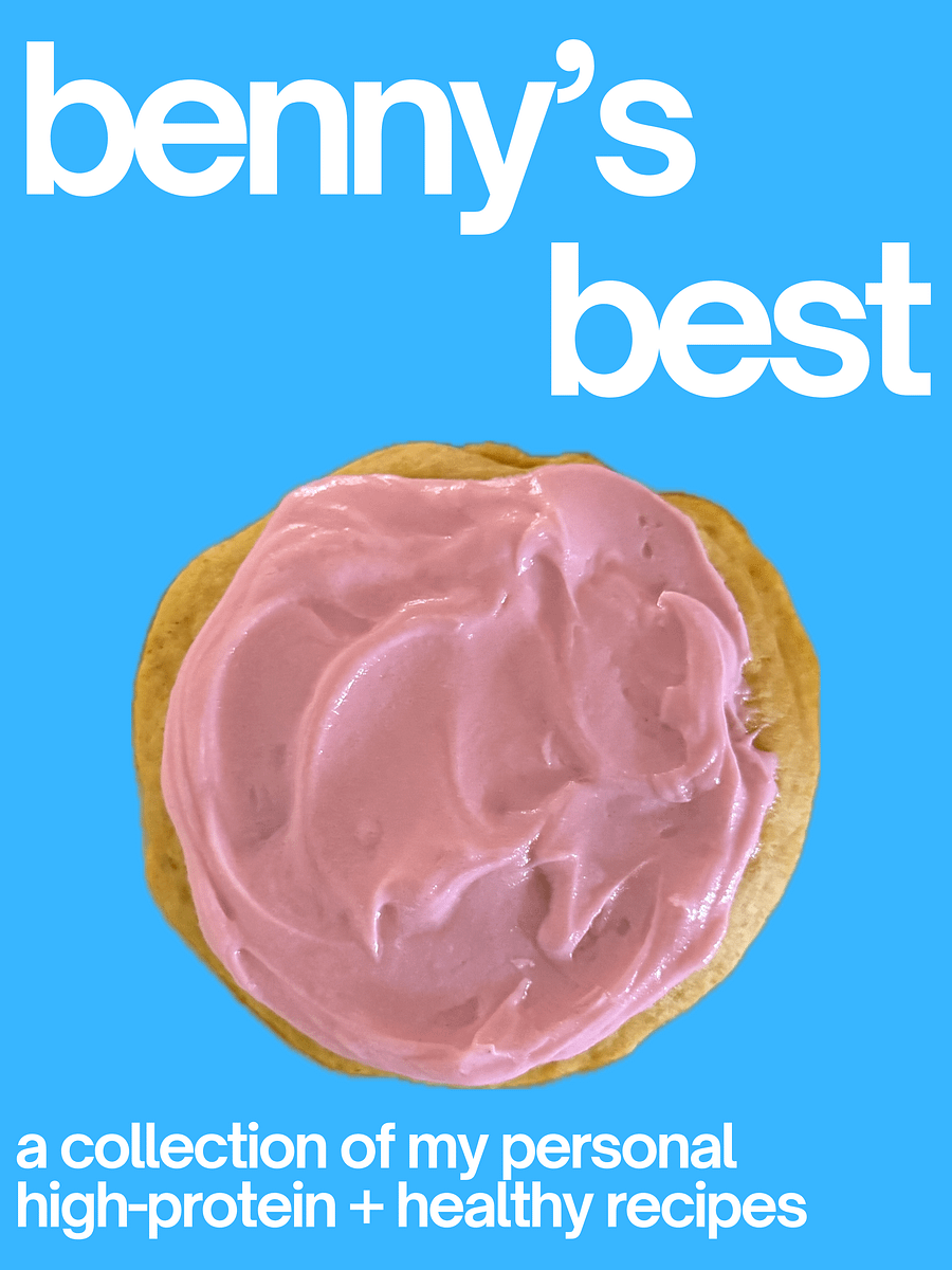 benny's best - my cookbook product image (1)