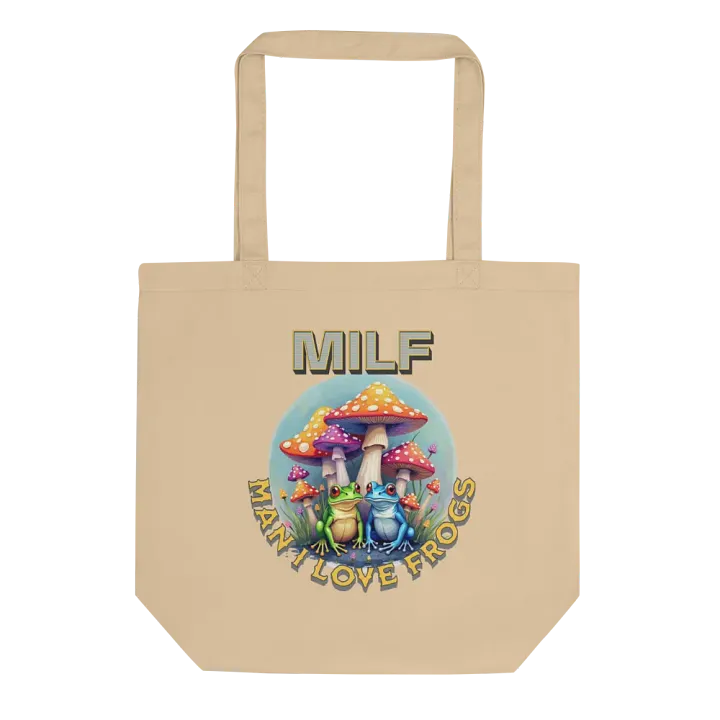 MILF Man I Love Frogs Eco-Friendly Tote Bag product image (1)