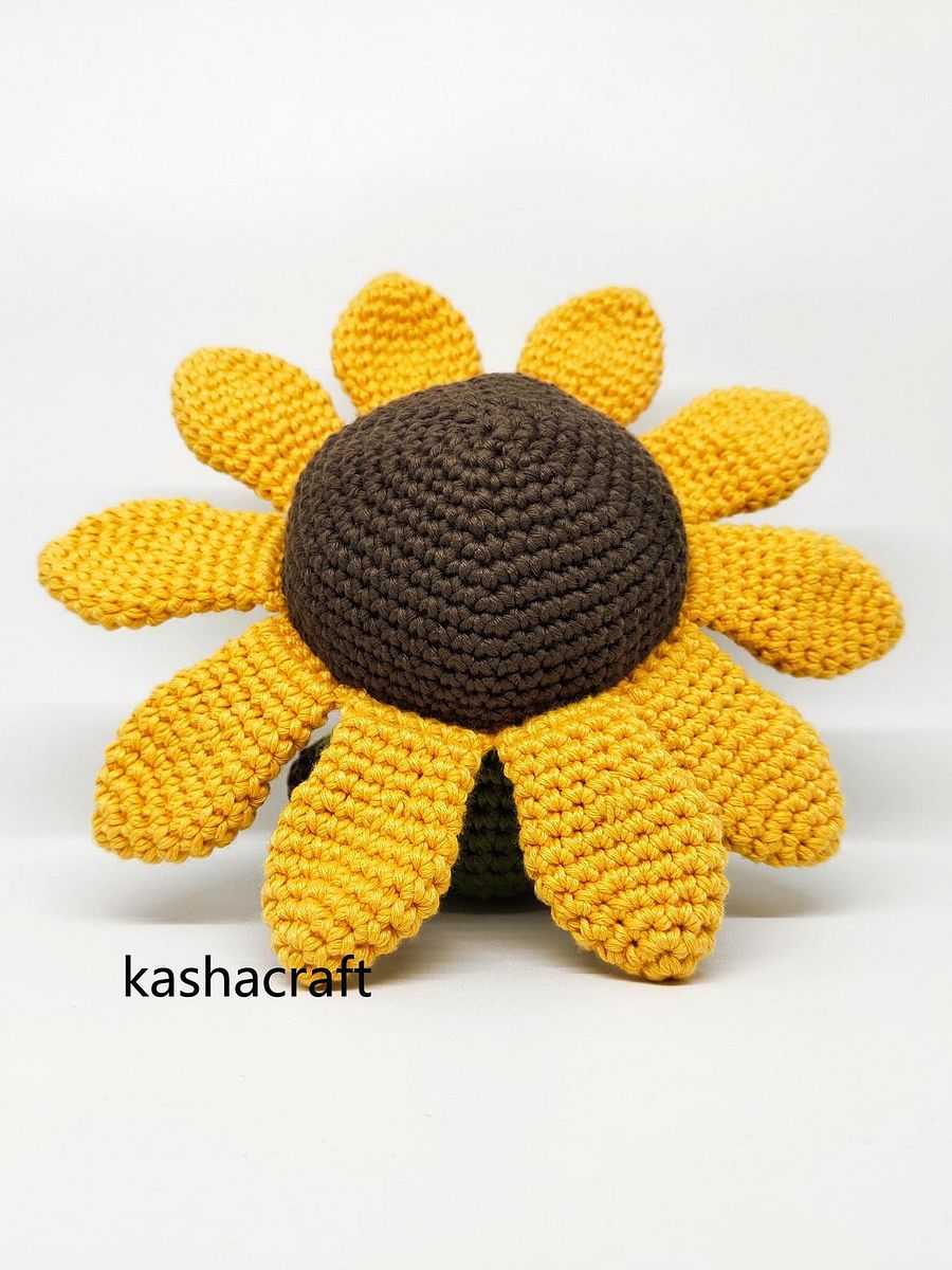 Sunny The Sunflower Amigurumi Crochet Doll Pattern Instruction product image (5)