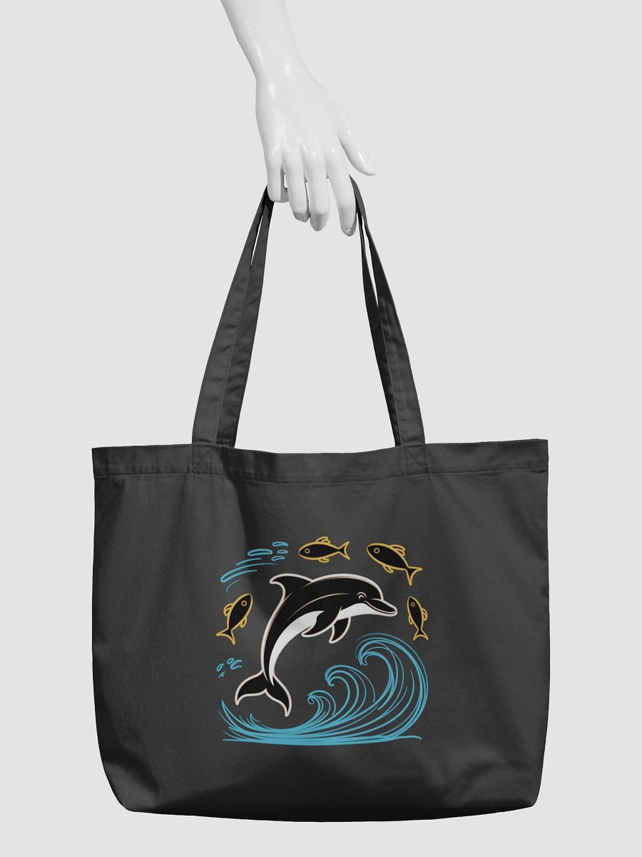Dolphin Dreams Organic Tote Bag product image (5)