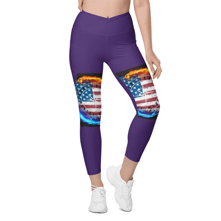 Leggings w pockets Purple product image (1)
