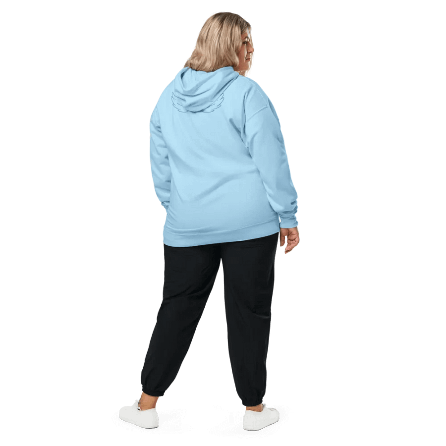 Independent Hoodie 222 Hoodie - Aqua Teal Thread Embroidery product image (8)
