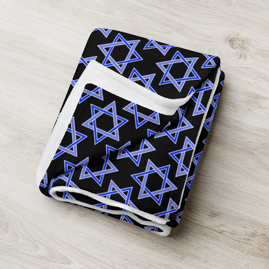 Star of David Blanket (Dark) product image (10)