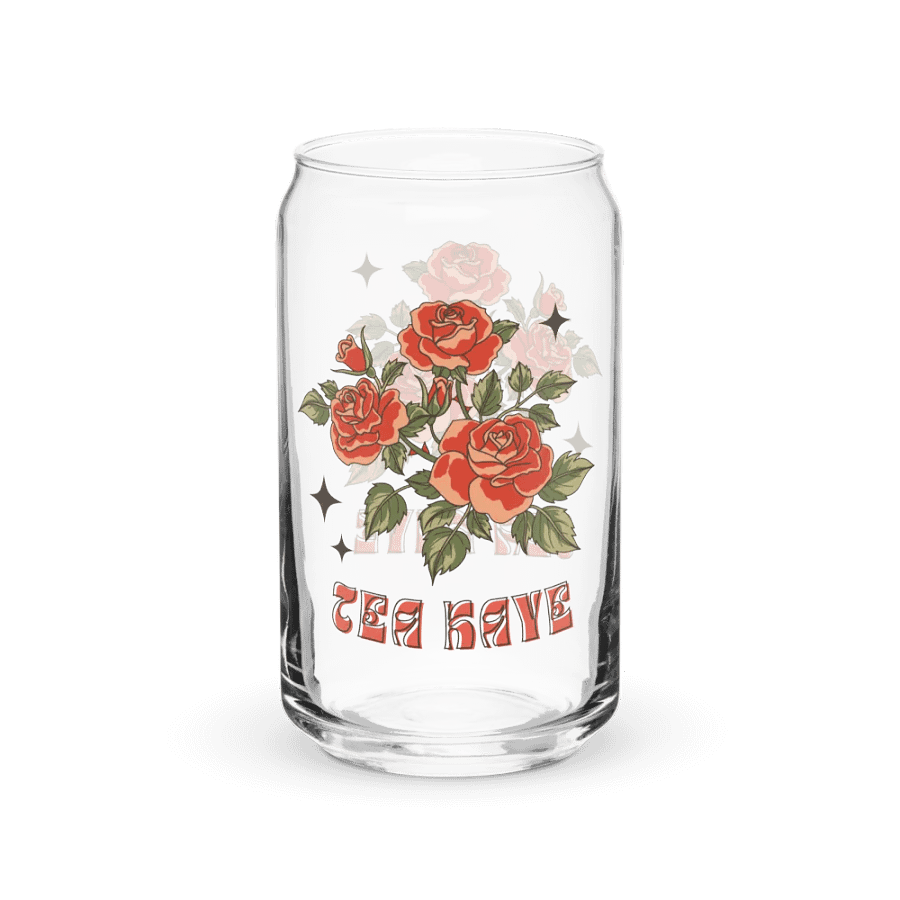 Vintage Rose Iced Coffee Cup product image (4)