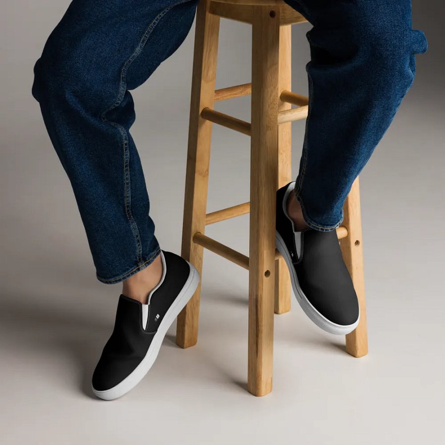 Men's Rose Slip-On Canvas Shoes product image (6)