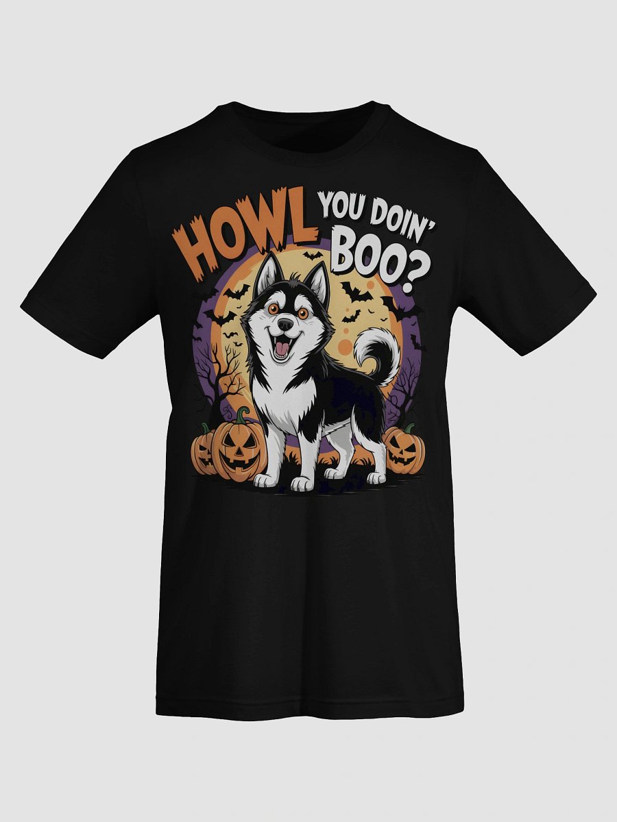 Howl You Doin' Boo? Halloween Dog T-Shirt product image (7)