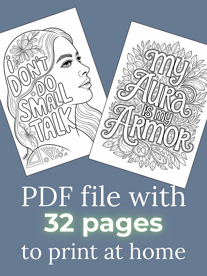 Human Design Manifestor Coloring Book Printable product image (2)