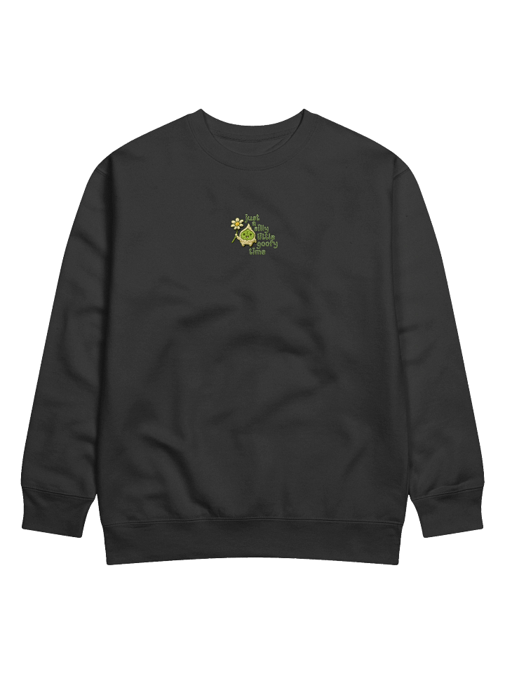 just a silly little goofy time flower sweatshirt product image (1)