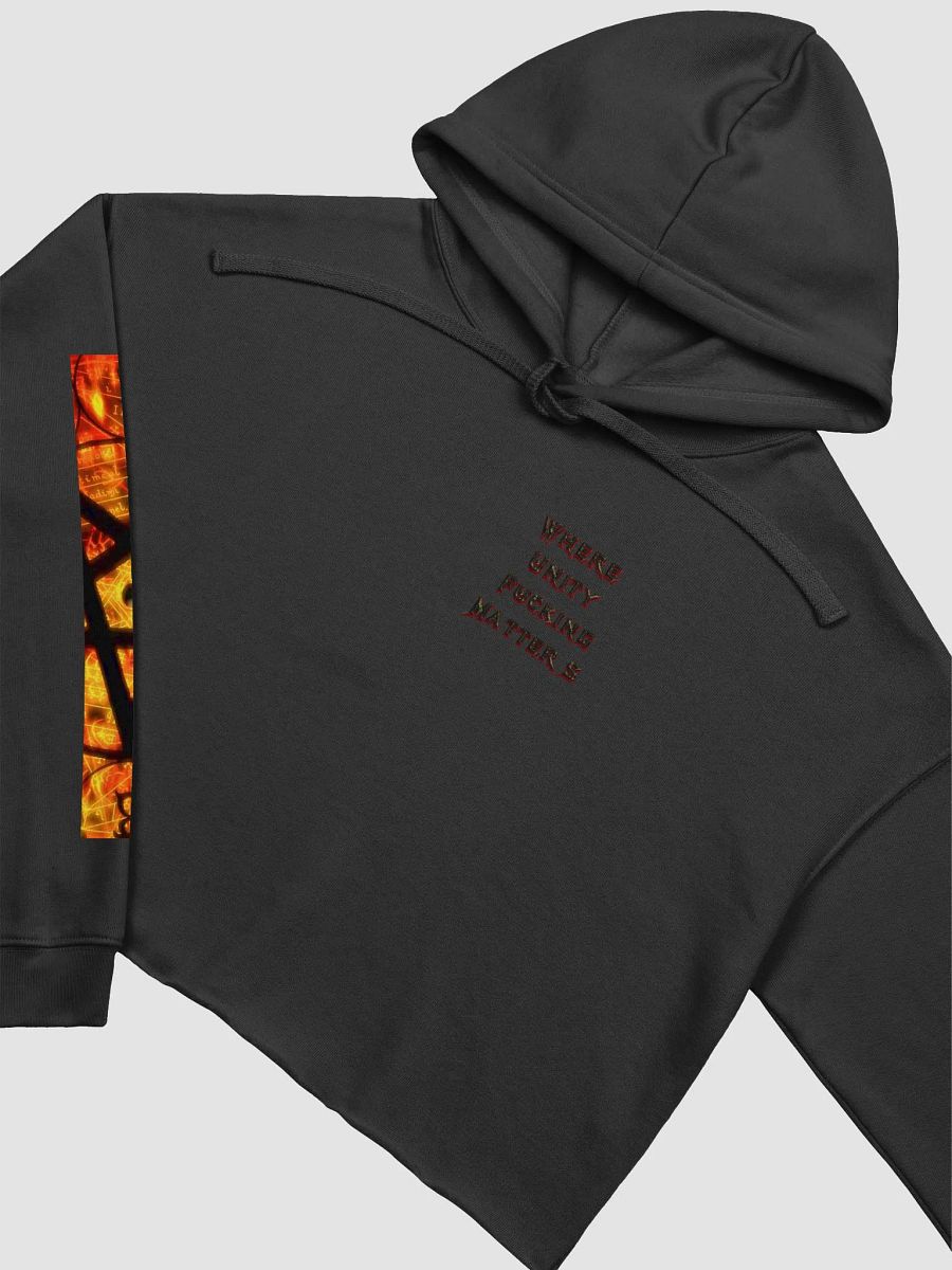 Lucifer's Lounge Special Edition Crop Top Hoodie product image (3)