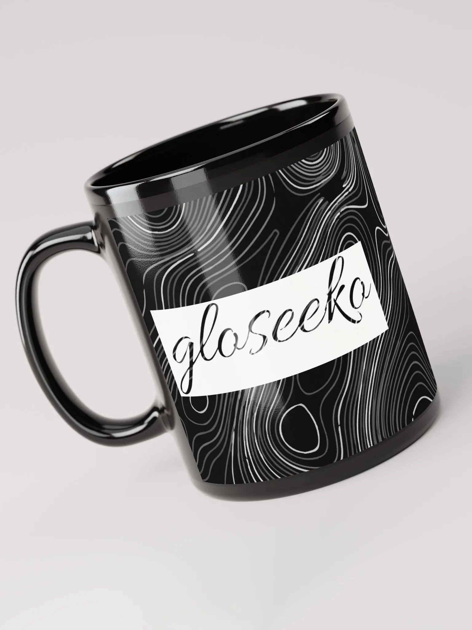 WV Topographical Black Mug product image (3)