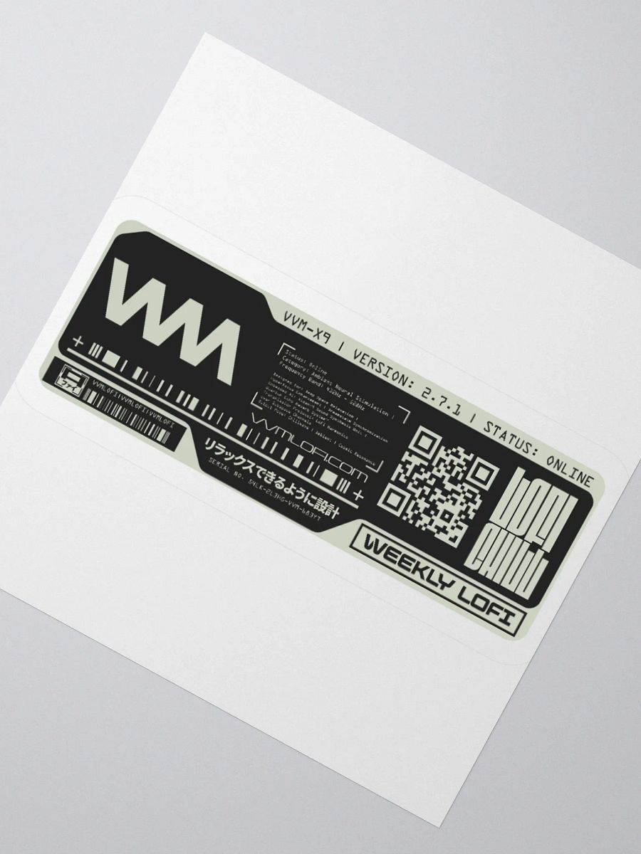 VVM CHIP Kiss Cut Sticker product image (5)
