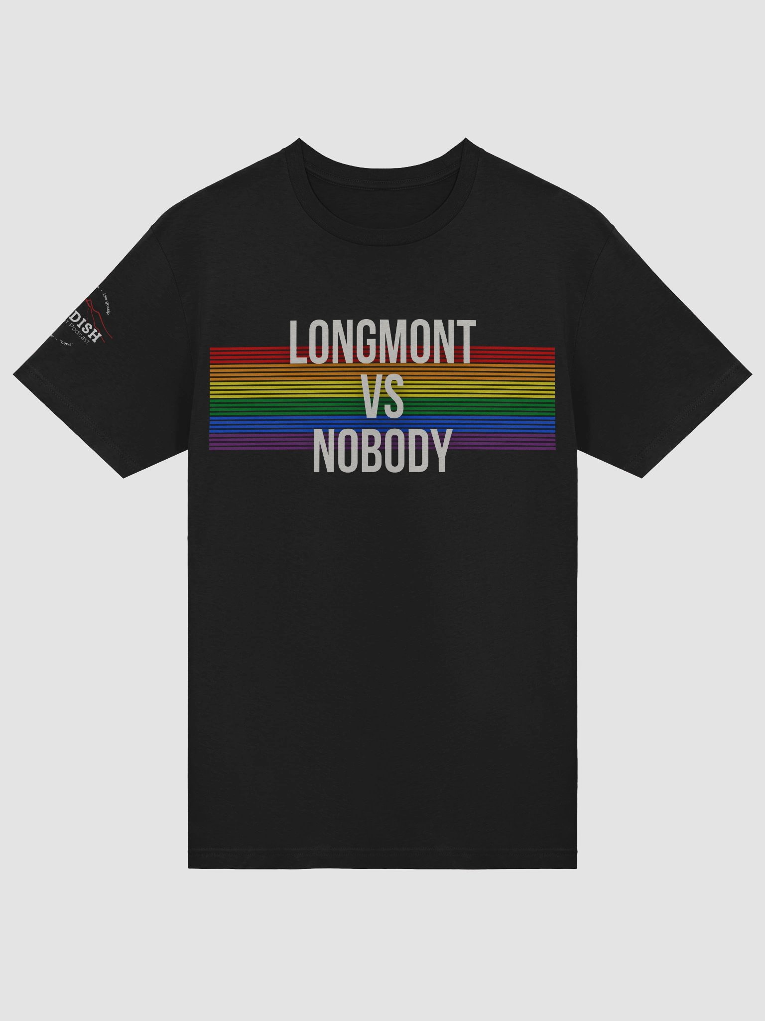 Black and Rainbow. Longmont Vs Nobody. product image (5)
