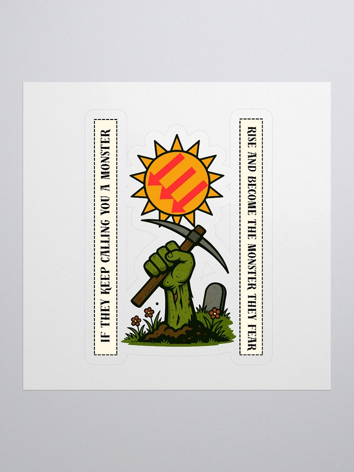 AUGUST 2025 - Be the Monster Sticker product image (1)