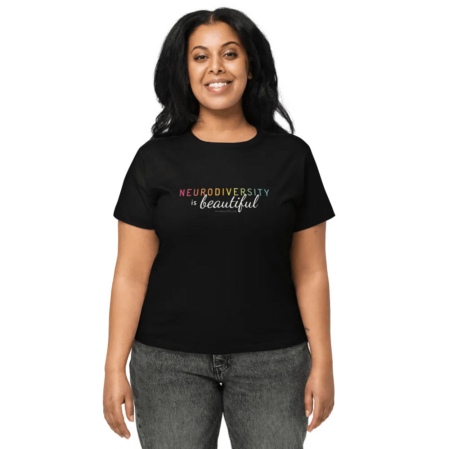 Neurodiversity is Beautiful High-Waisted Tee product image (1)
