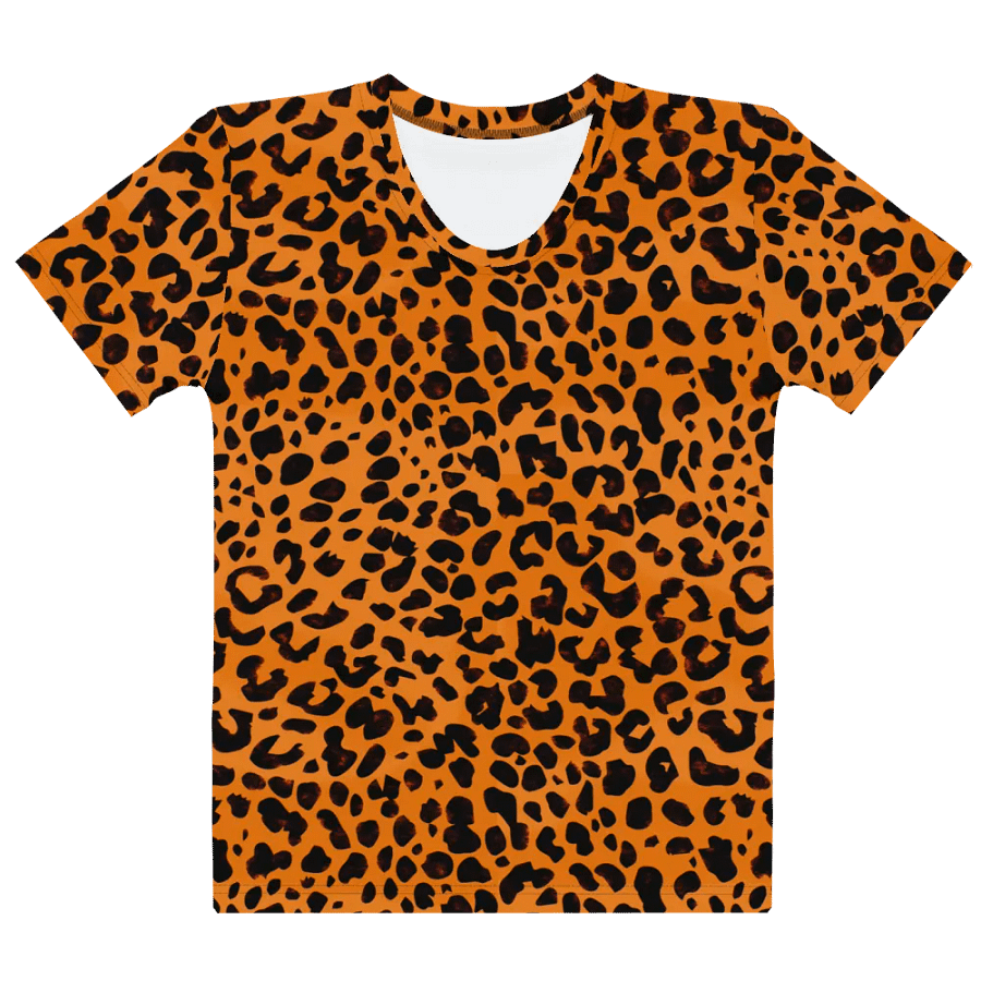 Leopard Dreams All-Over Women's T-Shirt product image (7)