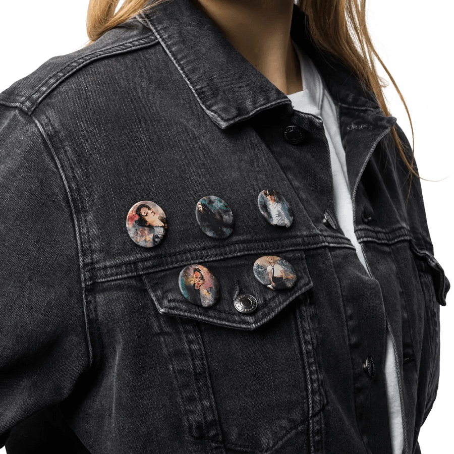 BTS - Jimin set of Buttons 2 - Designed by ChimberArt product image (17)