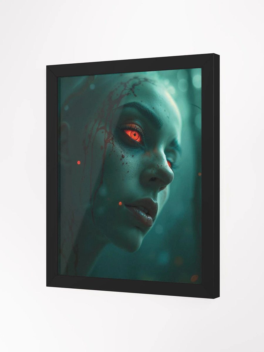 Crimson Gaze Framed Print product image (8)