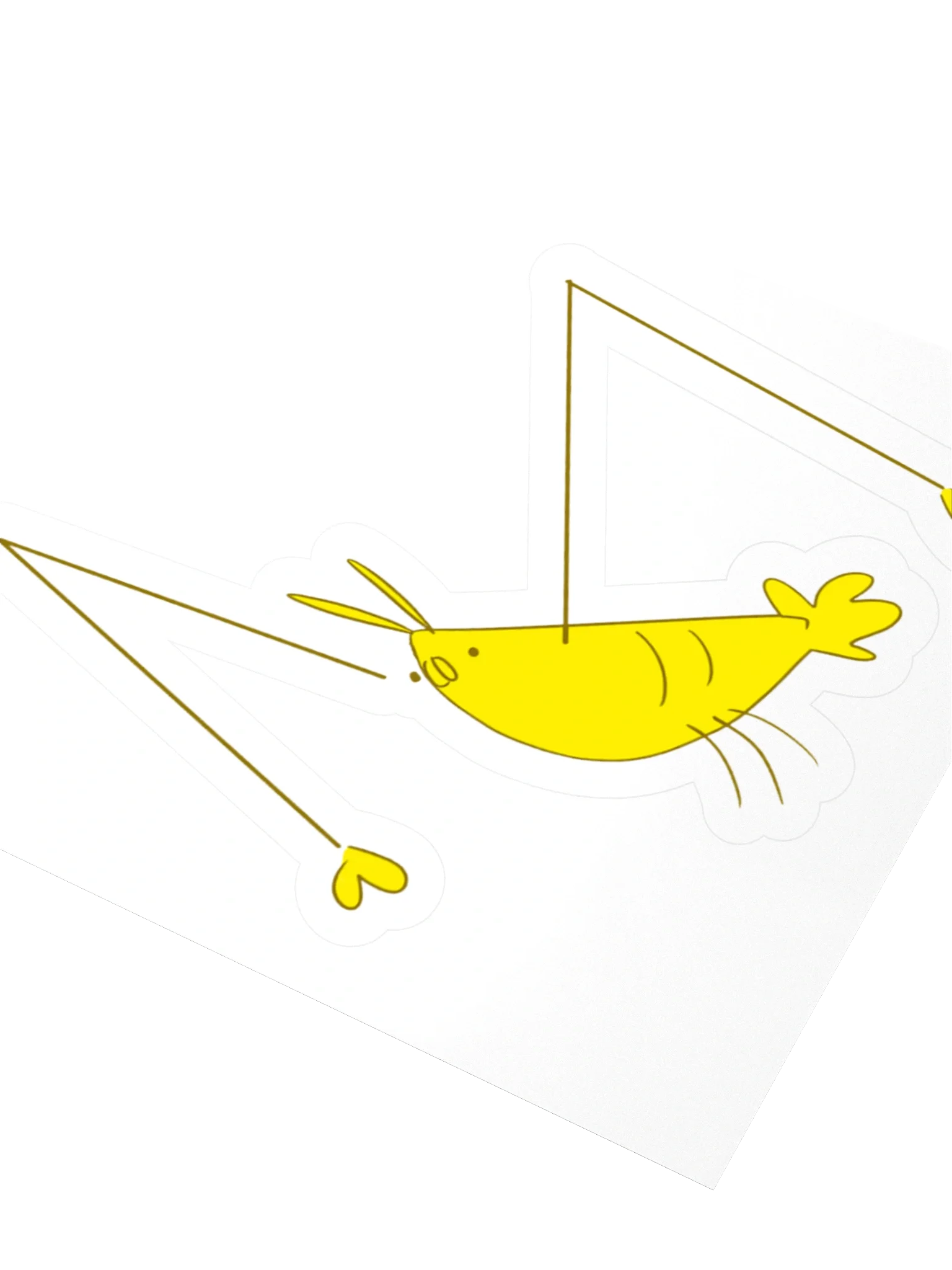 SHRAMPS - Yellow Sticker product image (3)