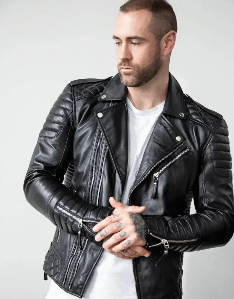 Quilted Biker Jacket [MENS] product image (1)