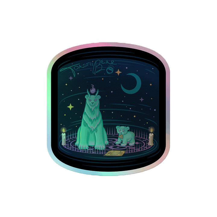 PolarGheist - Holo Sticker product image (2)