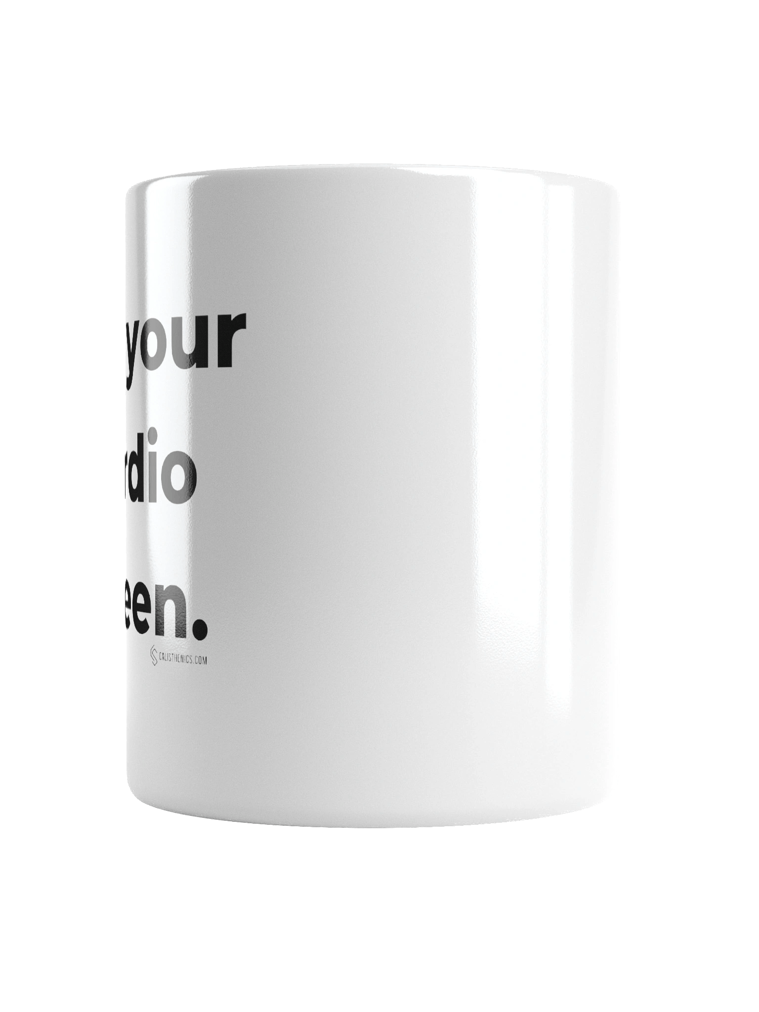 Not Your Cardio Queen Mug (White) product image (17)