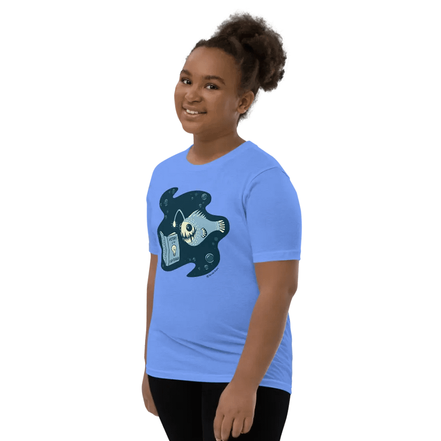Deep Sea Readin' Youth - Heather Columbia Blue product image (6)