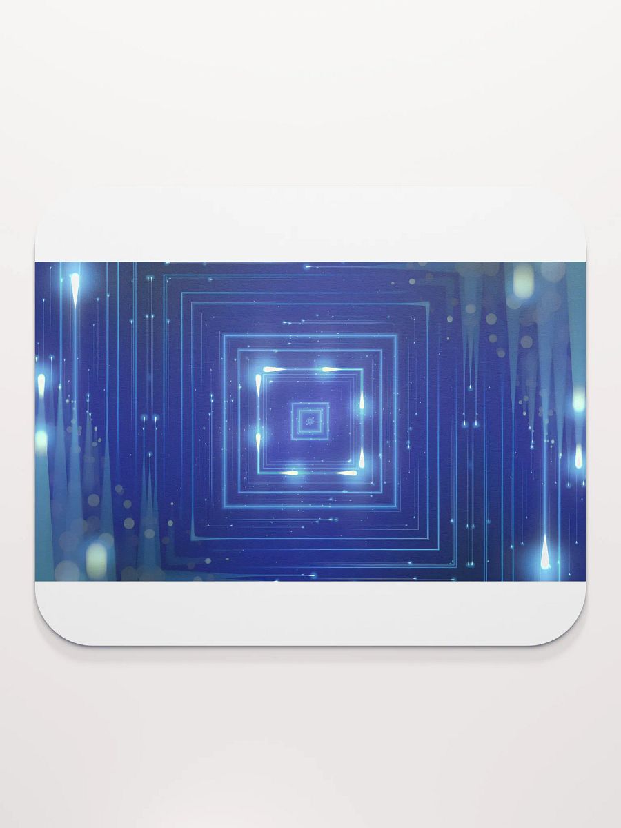 Blue Square Tech Mouse Pad product image (2)
