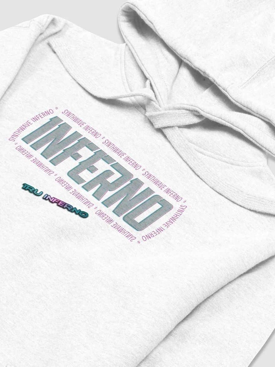 Synthwave Inferno Hoodie (White) product image (3)