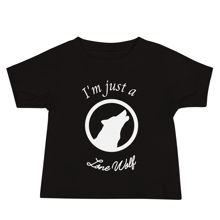 "Lone Wolf" Baby Tee product image (2)