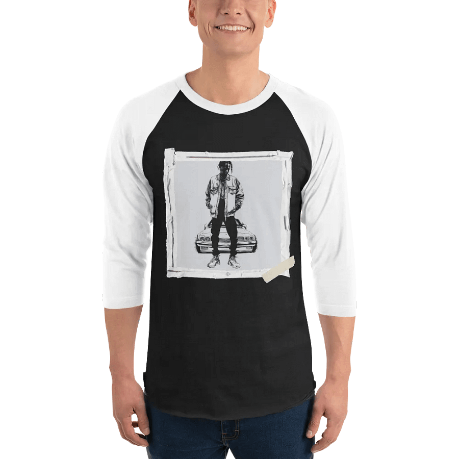 Fine jersey Raglan tee product image (5)