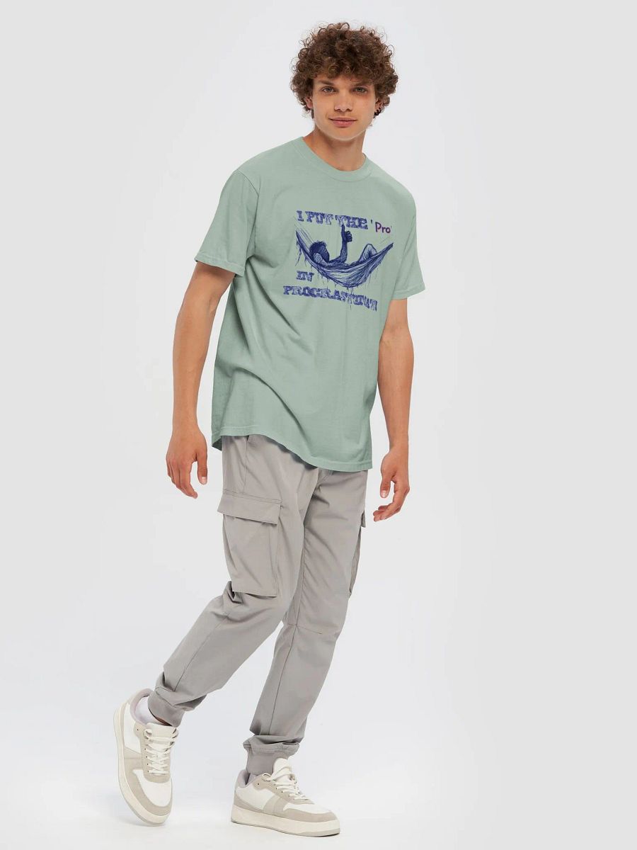 I Put the "Pro" in Procrastinator Comfort Colors Garment-Dyed Heavyweight Tee product image (95)