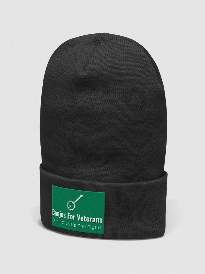Banjos For Veterans (B4V) Official Logo Yupoong Cuffed Beanie (1501KC) product image (12)