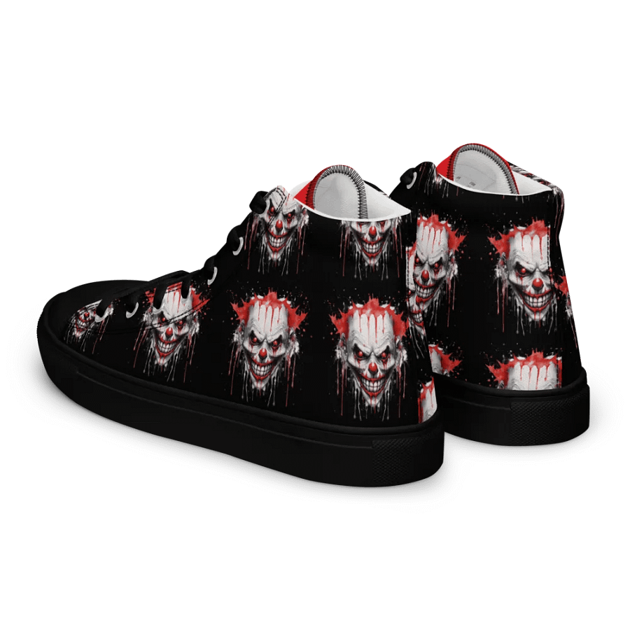 Clown Sinister Grin Men's High Tops product image (6)