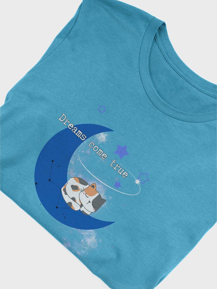 Dreamy Cat Crescent Moon Supersoft T-Shirt product image (5)