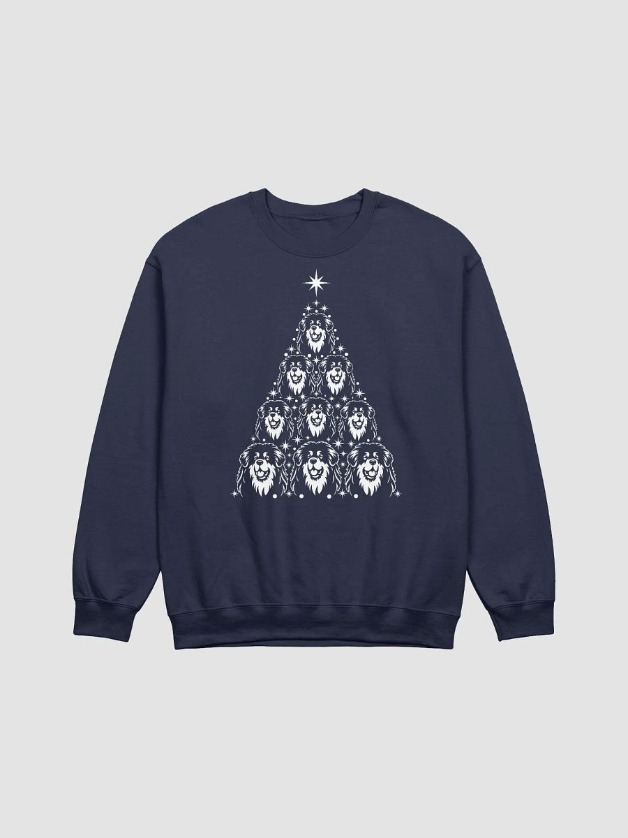 Tibetan Mastiff Christmas Tree Sweatshirt Design for Tibetan Mastiff Paw-rents product image (18)