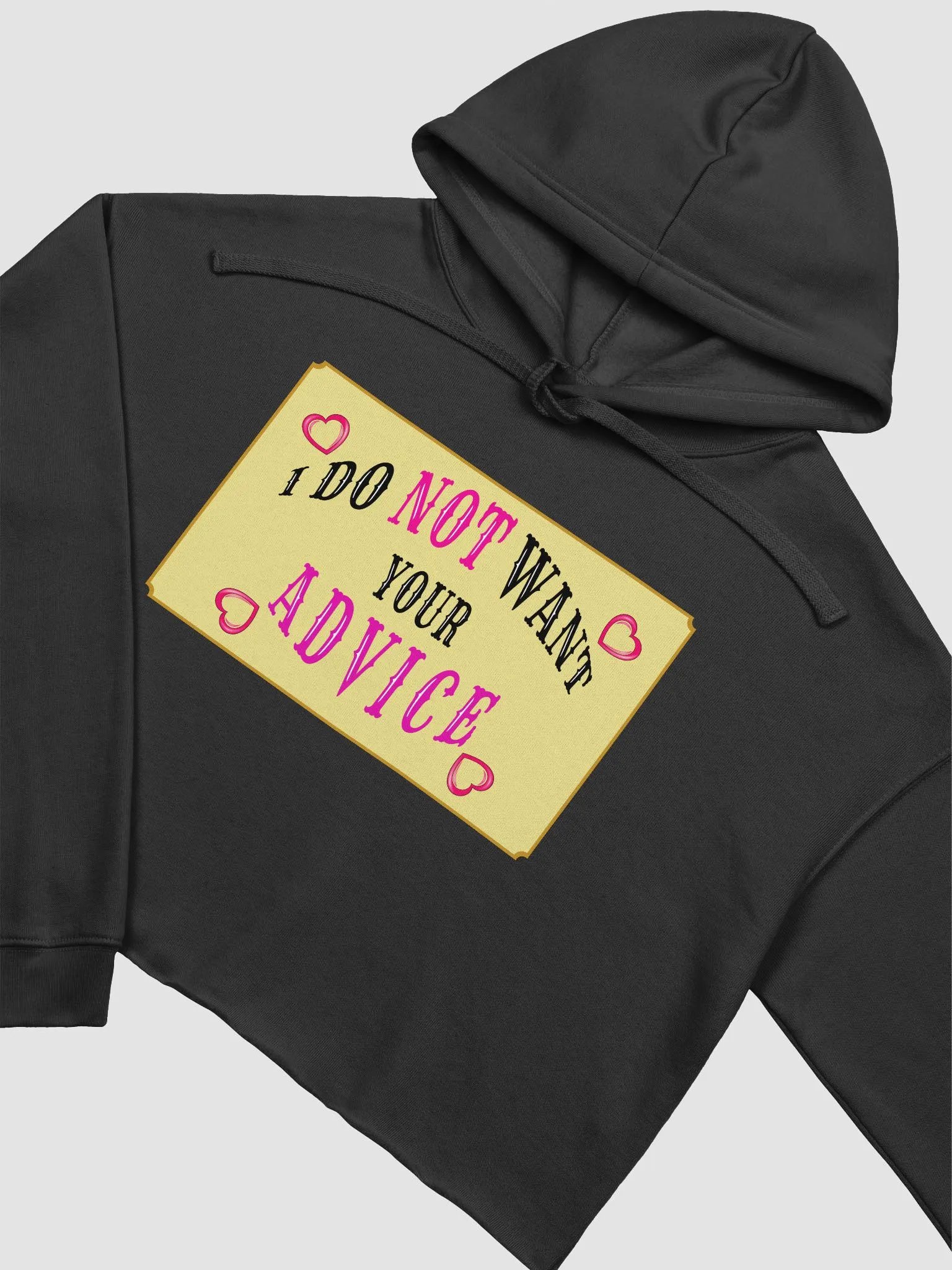 No Advice Crop Hoodie product image (19)
