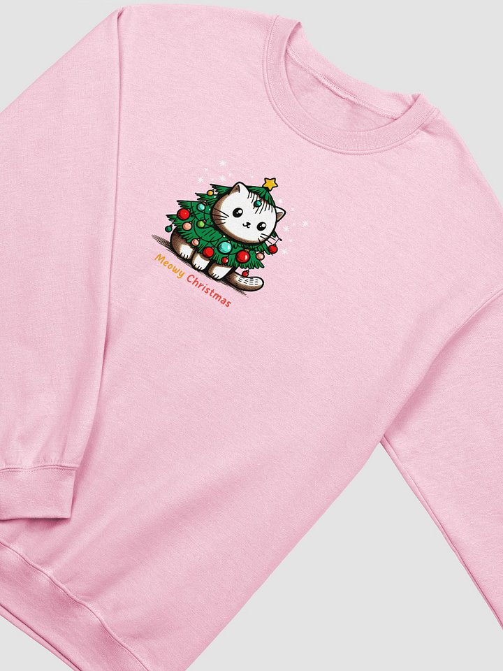 Meowy Christmas Sweatshirt product image (2)