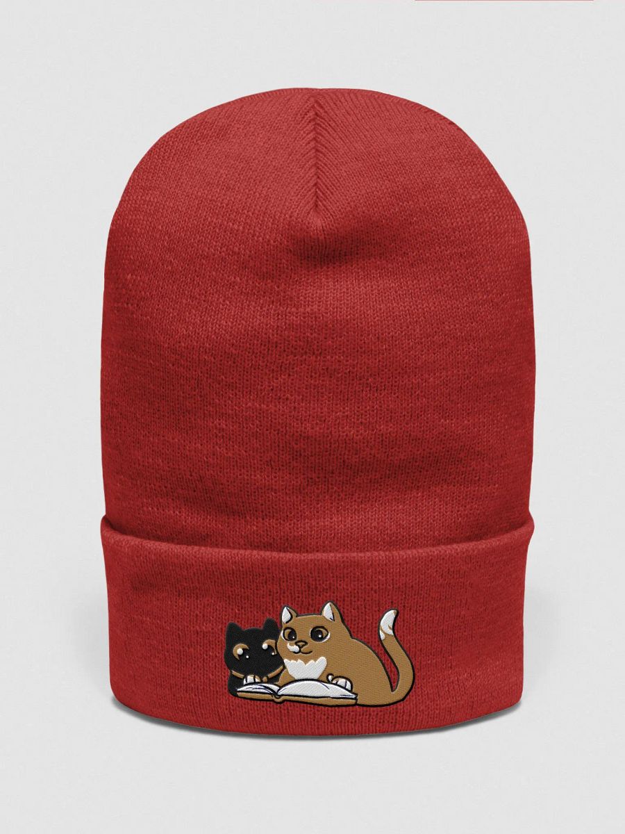 Cozy Tales Beanie – The Tales of Straw Cat & Tao product image (1)