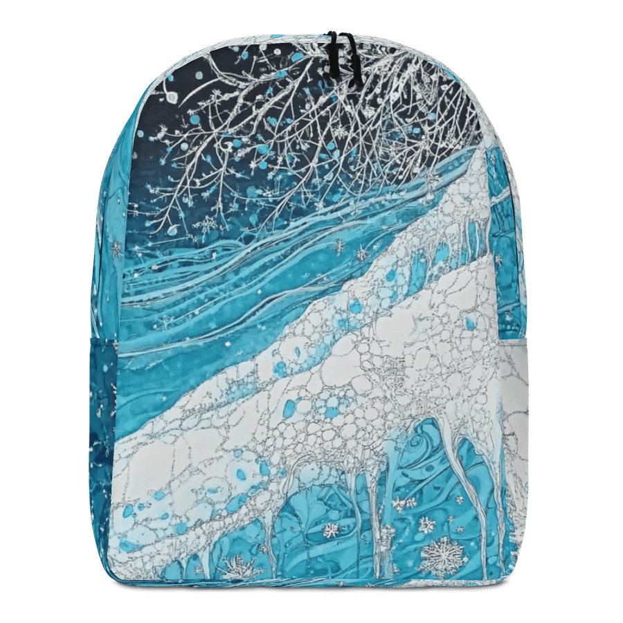 Winter Frost, Minimalist Backpack product image (3)