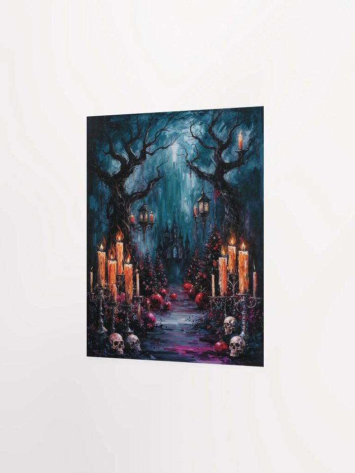 Christmas Gothic Path Poster product image (11)