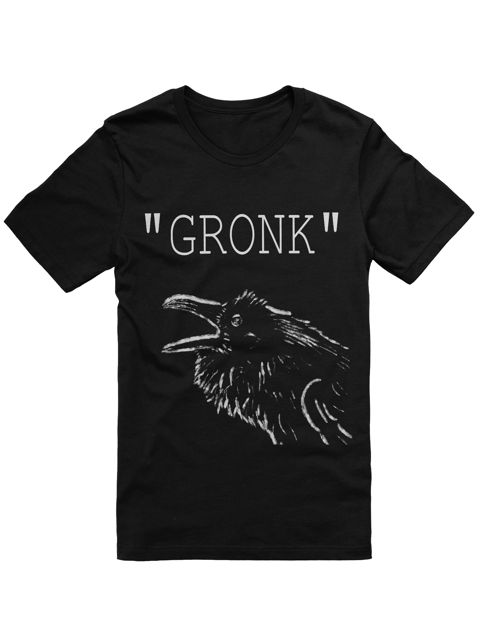 Quoth The Raven: "GRONK" Graphic Tee product image (1)