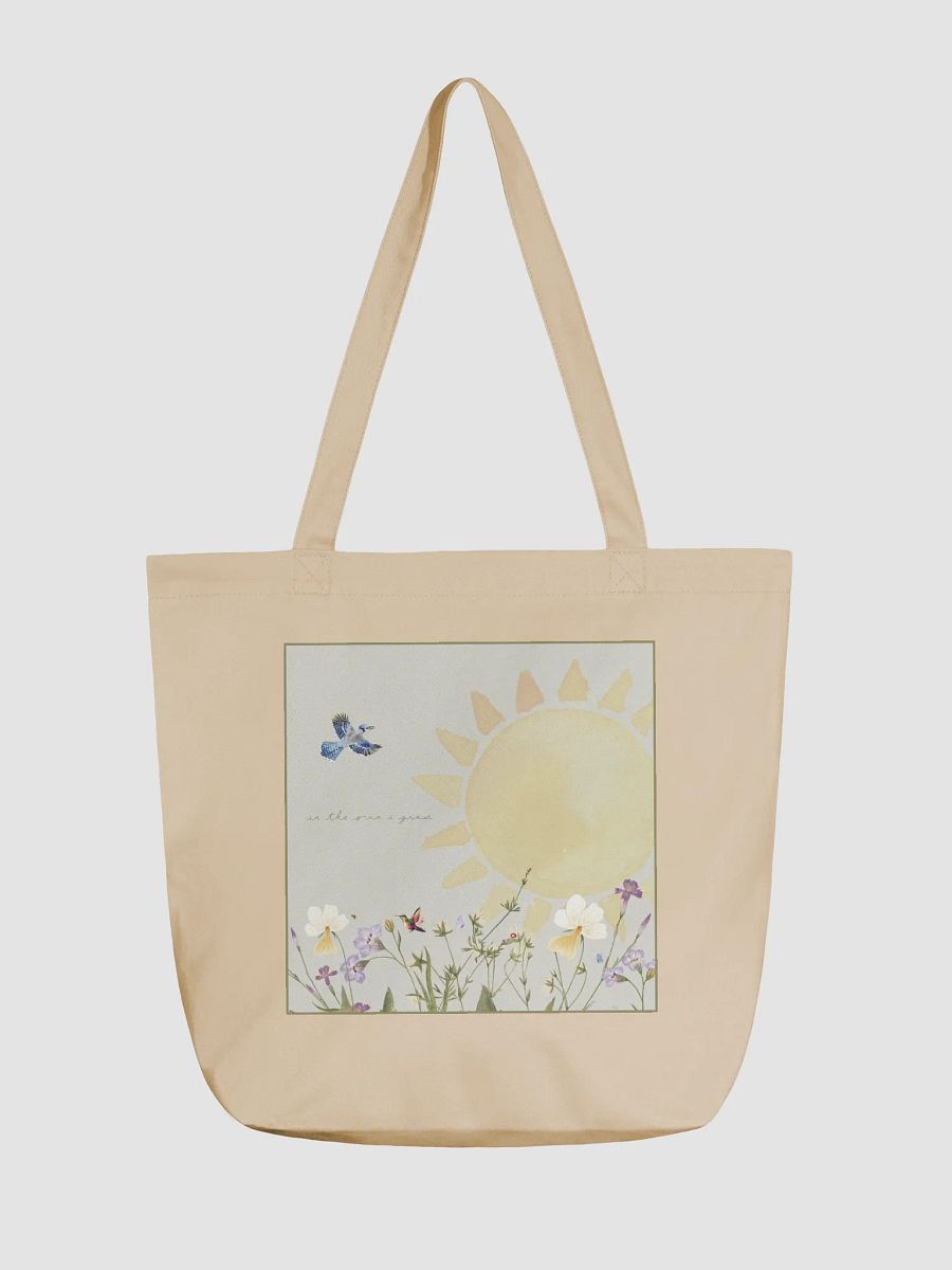 'in the sun i grow' Econscious Eco-Friendly Tote Bag product image (1)