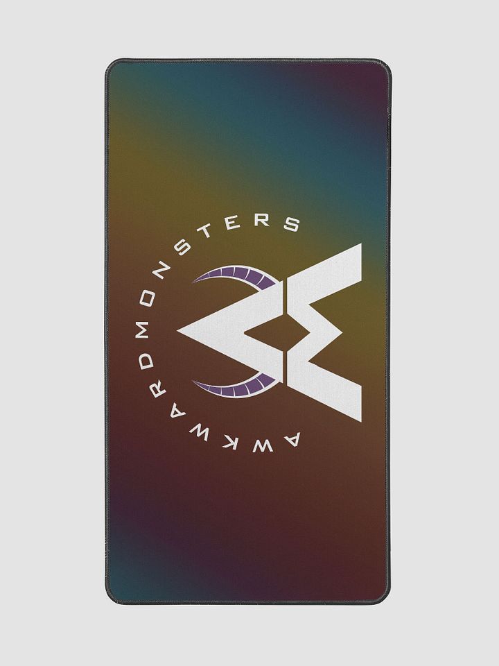 AM Fancy Logo Desk Mat Rainbow product image (2)