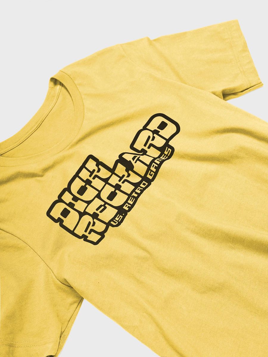 Dick Reckard vs Retro Games MonoBlack Logo Unisex T-Shirt product image (3)